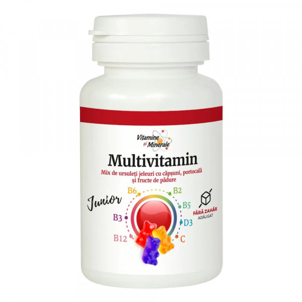 Multivitamin junior ursuleti cu fructe - 20 jeleuri