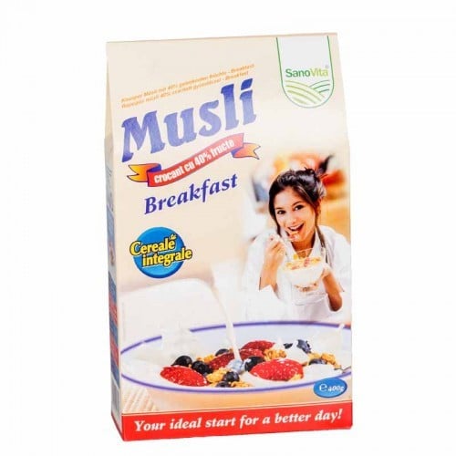 Musli Breakfast (40% fructe) - 400g