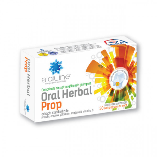 Oral Herbal Prop cu aroma de scortisoara - 30 cpr
