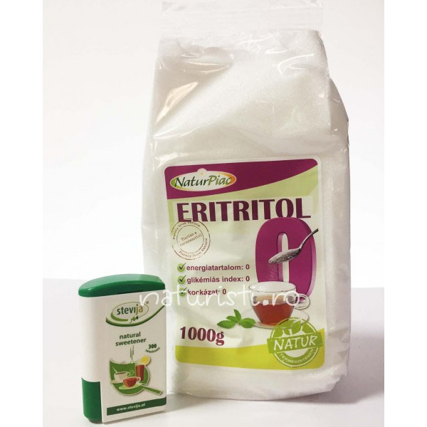 Pachet Stevia Tablete si Eritritol