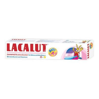 Pasta de dinti Lacalut Bab 0-4 ani - 50 ml