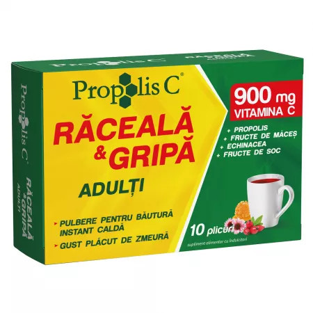 Propolis C Raceala & Gripa Adulti - 10 dz