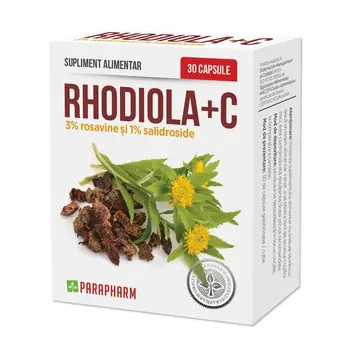 Rhodiola + C - 30 cps