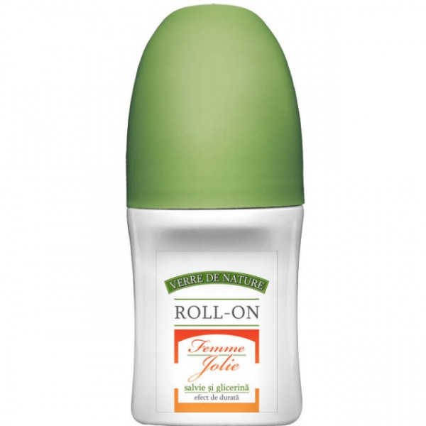Roll-on Femme Jolie cu salvie si glicerina 50 ml