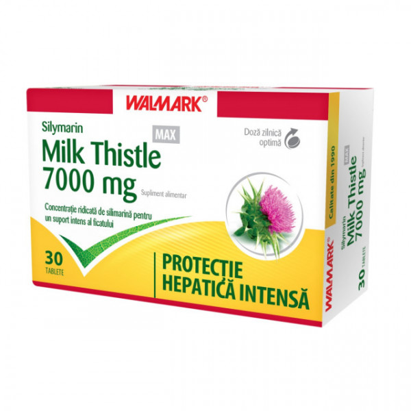 Silymarin Milk Thistle Max 7000mg - 30 cps