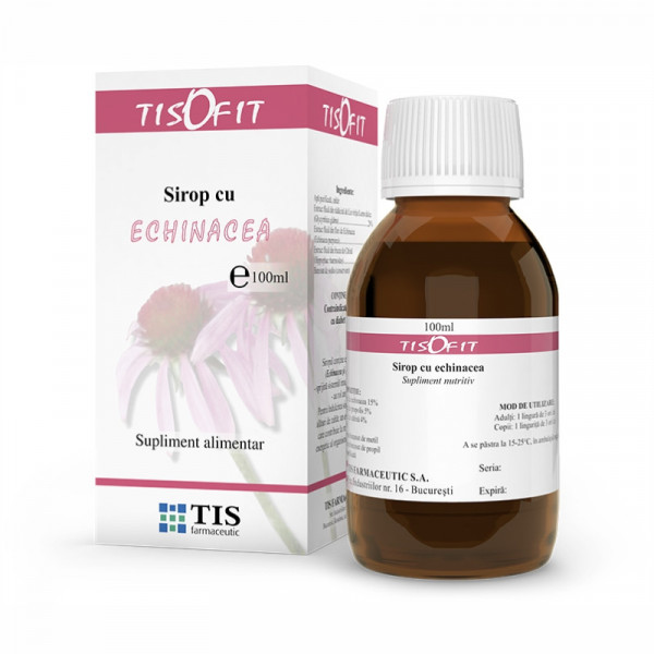Sirop echinaceea si catina - 100 ml, Tis Farmaceutic