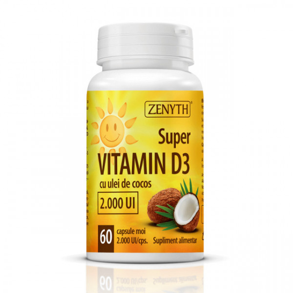 Super vitamin D3 2000UI - 60 cps