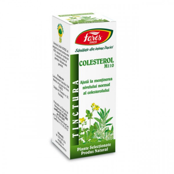 Tinctura Colesterol M110 - 30 ml Fares