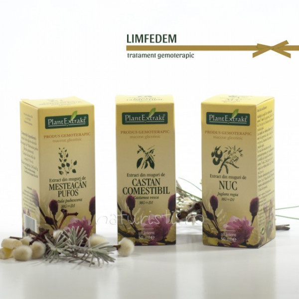 Tratament naturist - Limfedem (pachet)