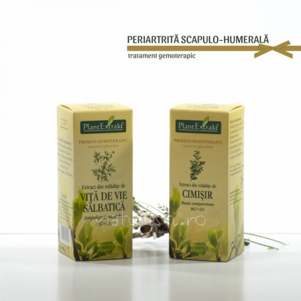Tratament naturist - Periartrita scapulo-humerala (pachet)