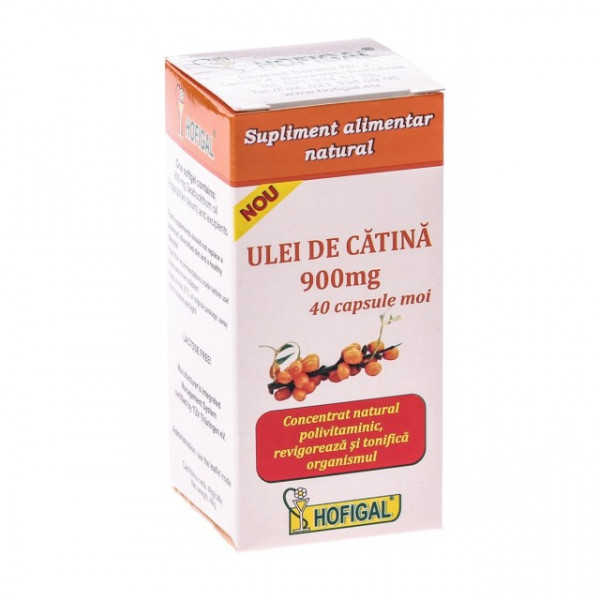 Ulei Catina 40 cps moi 900 mg Hofigal