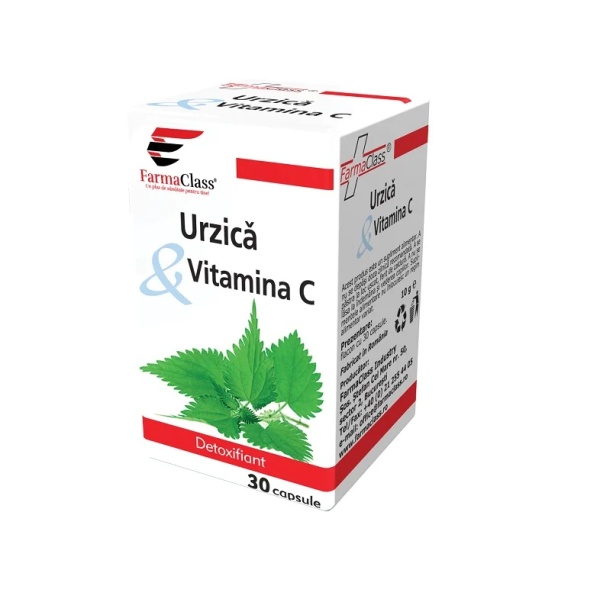 Urzica & Vitamina C - 30 cps