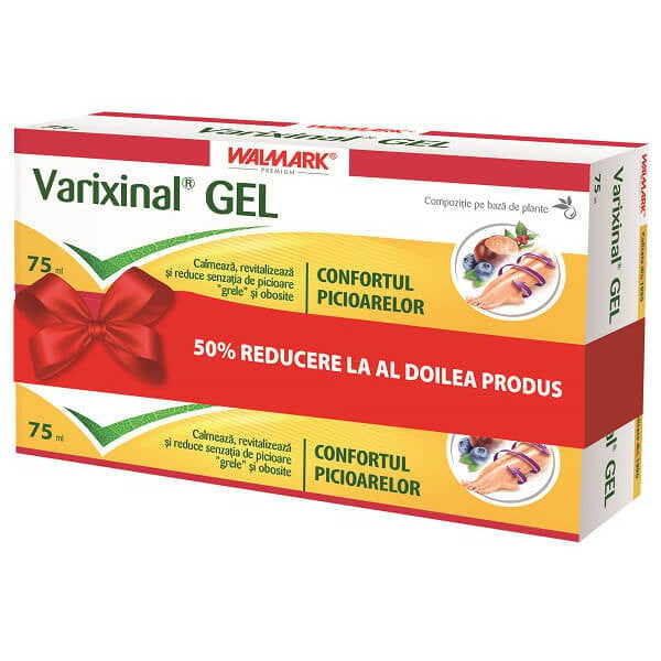 Varixinal Gel - 75 ml - promo -50% la al doilea tub
