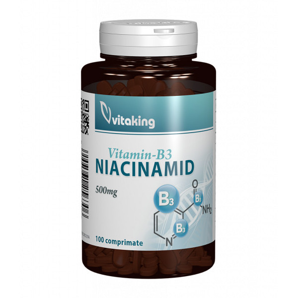 Vitamina B3 (niacinamida) 500mg - 100 cpr
