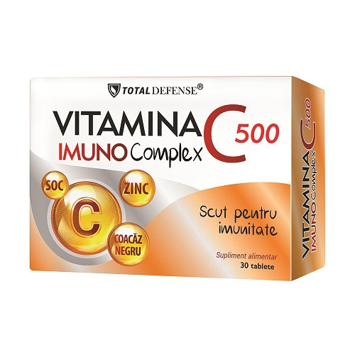 Vitamina C 500 Imuno Complex - 90 cpr