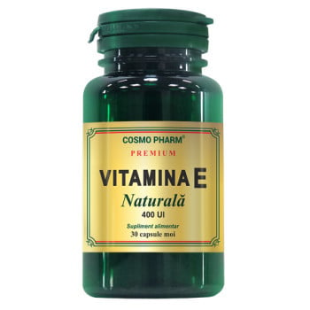 Vitamina E Naturala 400 UI - 30 cps moi