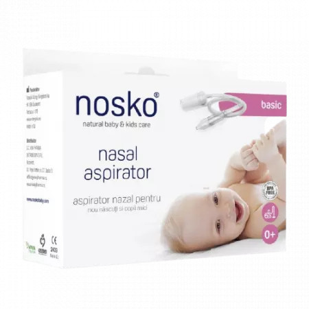 Aspirator nazal pentru nou nascuti si copii, Nosko Baby