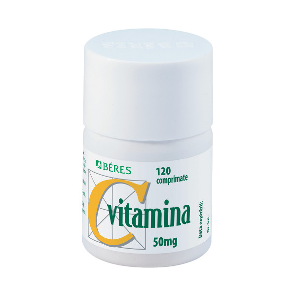 Beres Vitamina C 50mg x 120cpr