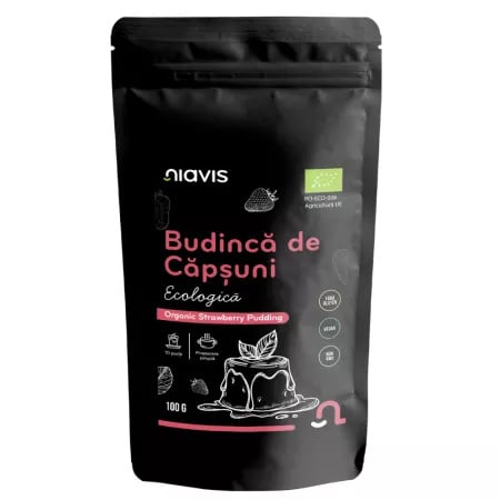 Budinca de capsuni fara gluten Bio - 100 g