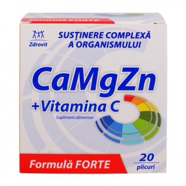 Ca+Mg+Zn+C Forte - 20 plicuri