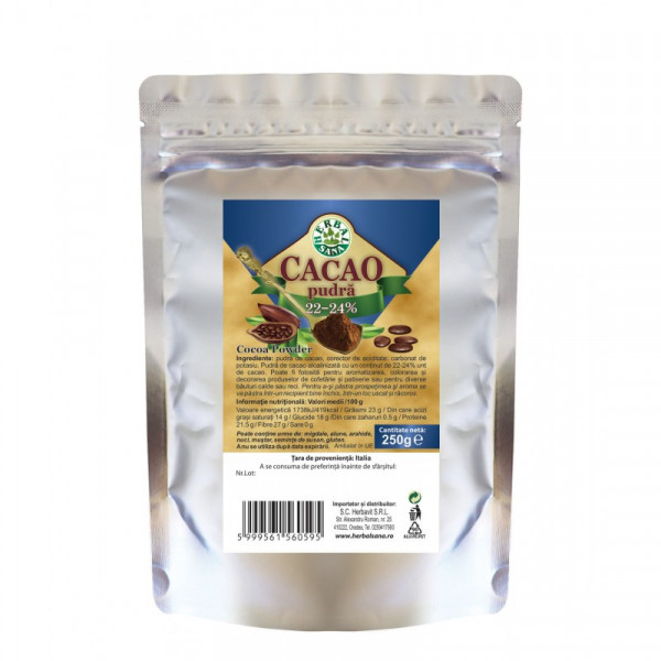 Cacao pudra 22-24% - 250 g
