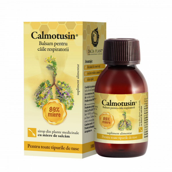 Calmotusin sirop cu miere - 100 ml