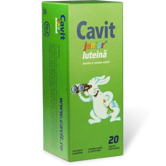 Cavit Junior Luteina - 20 cpr