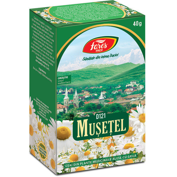 Ceai Musetel Flori D121 - 40 g Fares
