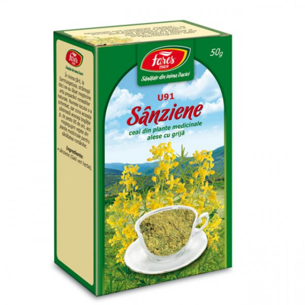 Ceai Sanziene - Iarba U91 - 50 gr Fares