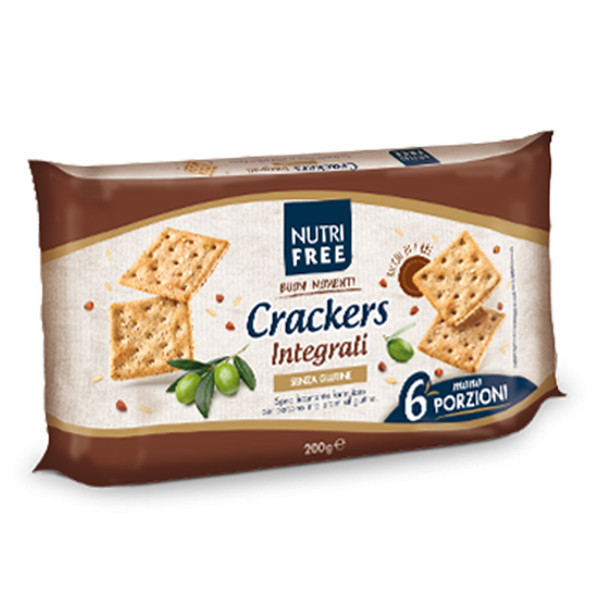 Crackers Integrali 200 g - Nutrifree