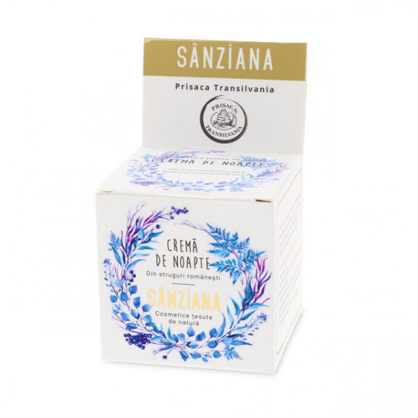 Crema de noapte pentru fata - "Sanziana"- 30 ml