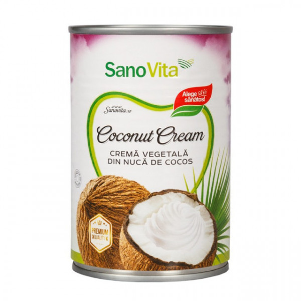 Crema vegetala din nuca de cocos - 400 ml