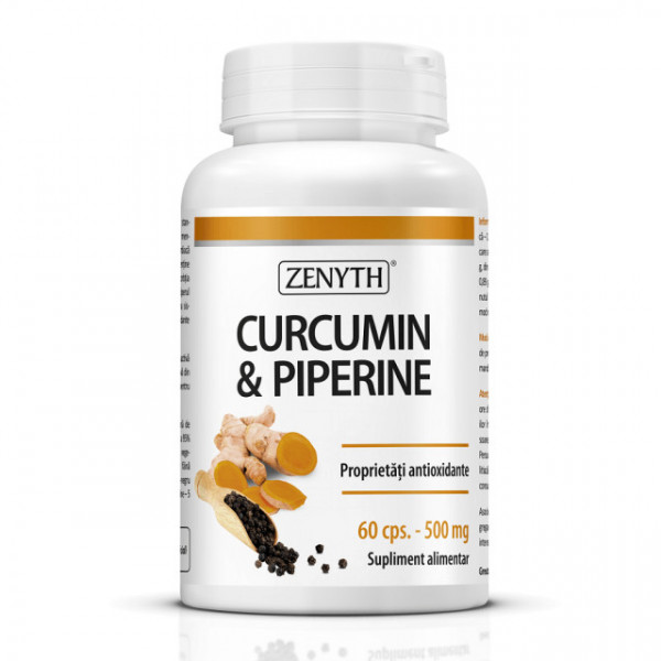 Curcumin & Piperine - 60 cps