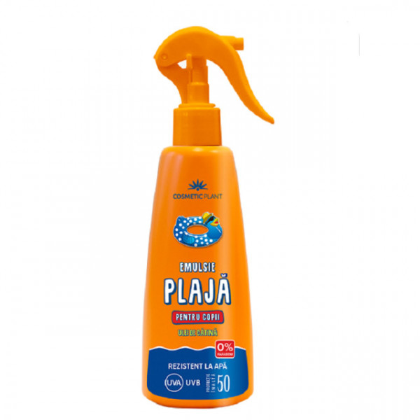 Emulsie plaja copii rezistenta la apa SPF50 - 200 ml