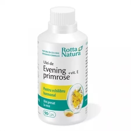 Evening Primrose + Vitamina E - 90 cps