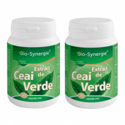 Extract Ceai Verde - 30 cps 1+1 Gratis Bio Synergie