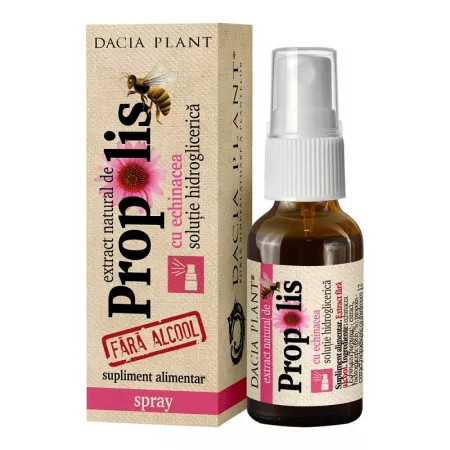 Extract natural de propolis cu echinacea spray - 20 ml