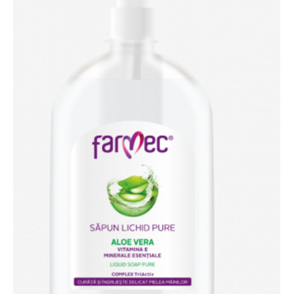 Farmec Sapun Lichid Pure Aloe Vera - 500 ml