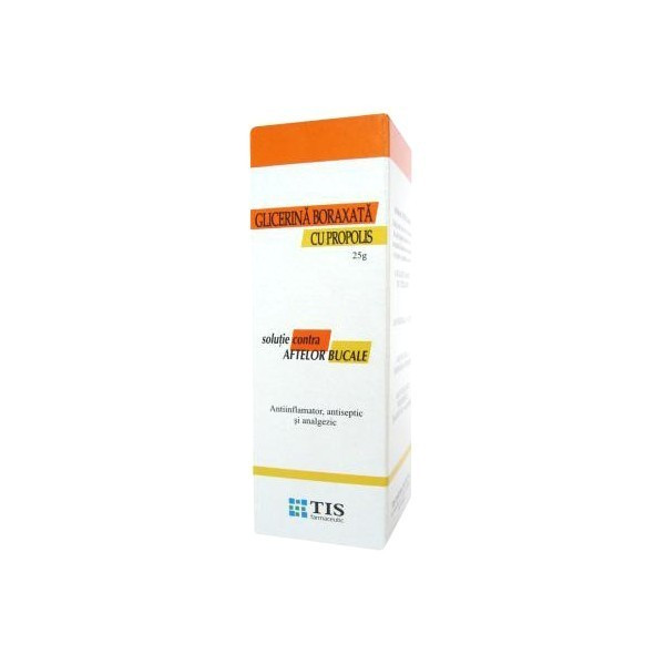 Glicerina Boraxata cu propolis X 25 ml