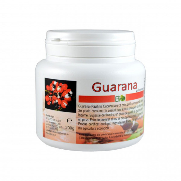 Guarana pudra BIO - 200 g