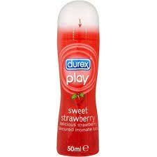 Lubrifiant Durex Strawberry - 50 ml