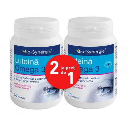 Luteina Omega 3 - 30 cps - 1+1 Gratis
