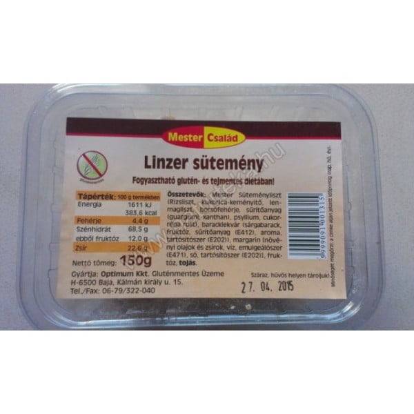 M. Linzert diabeti - 150 g