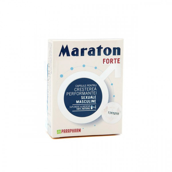 Maraton Forte, 4 cps + prezervativ cadou --- creste potenta, Parapharm