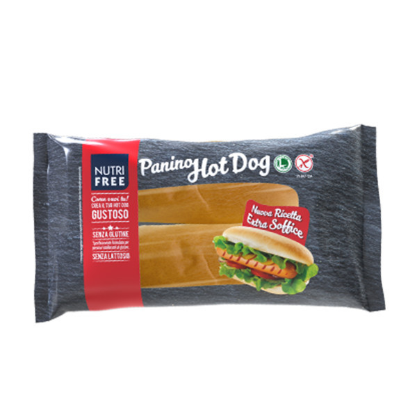 Panino Hot Dog Chifle pentru Hot-Dog 65 g - Nutrifree