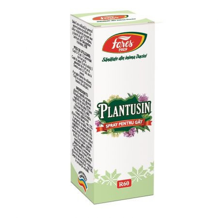 Plantusin, R60, spray pentru gat - 20 ml