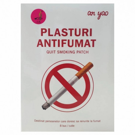 Plasturi antifumat - 8 buc