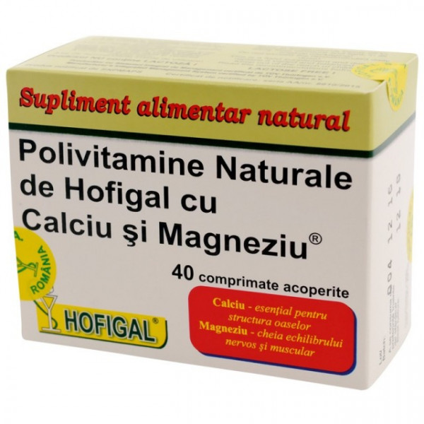 Polivitamine - 40 cpr Hofigal