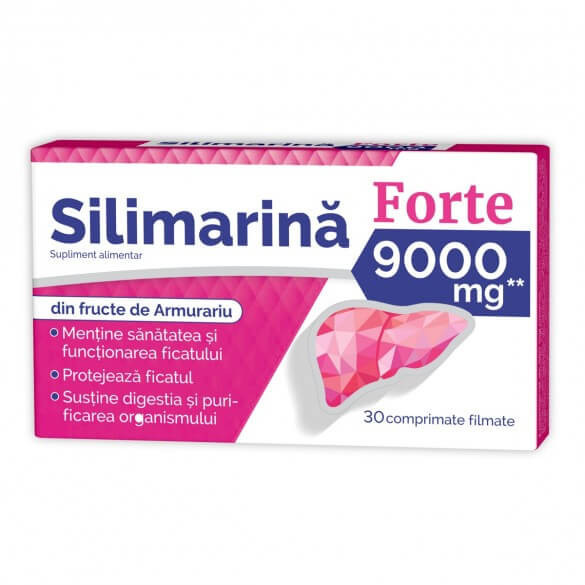 Silimarina Forte 9000mg - 30 cps