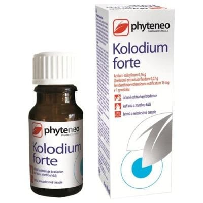 Solutie pentru negi Kolodium forte - 10 ml